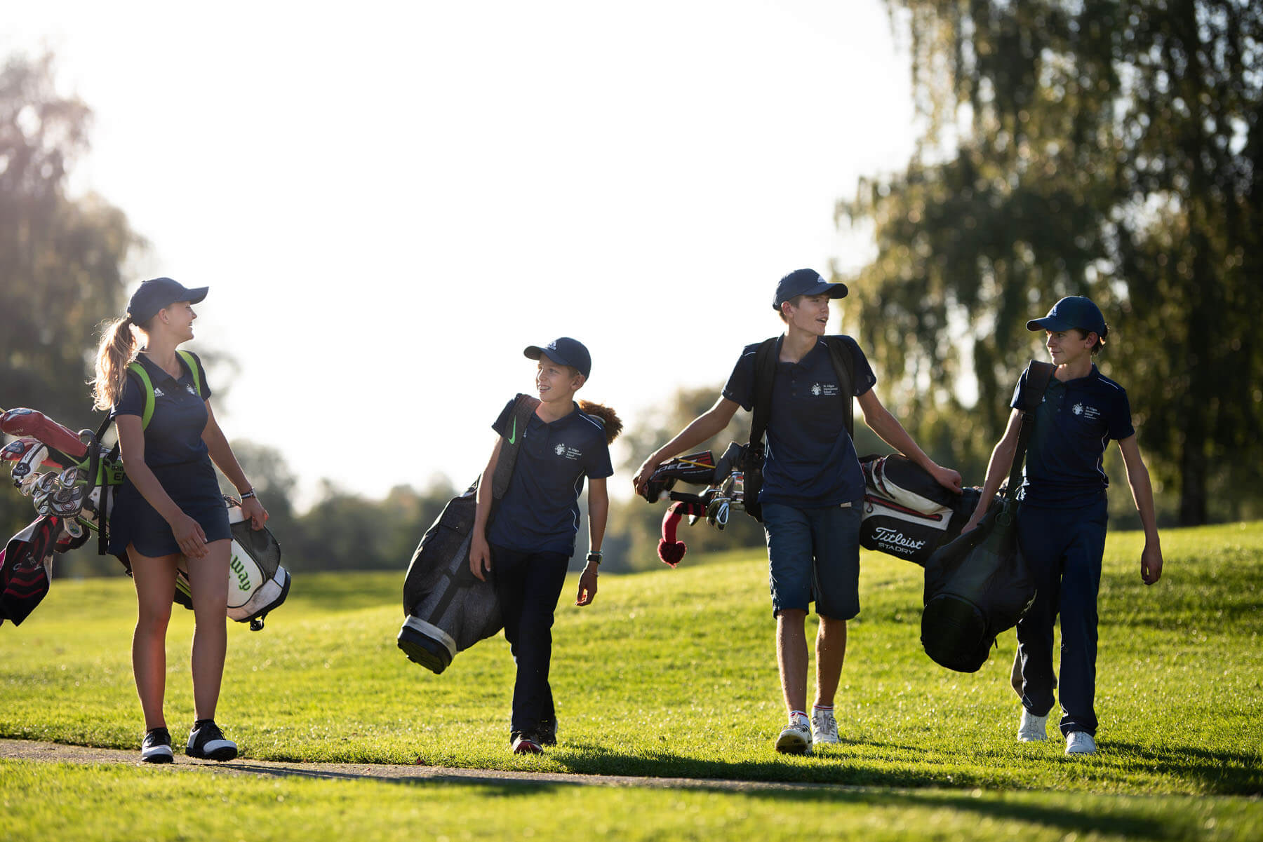 Golf activity at St. Gilgen International Boarding School