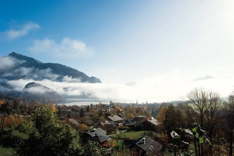 Picturesque village of St. Gilgen, home to St. Gilgen International Day and Boarding School