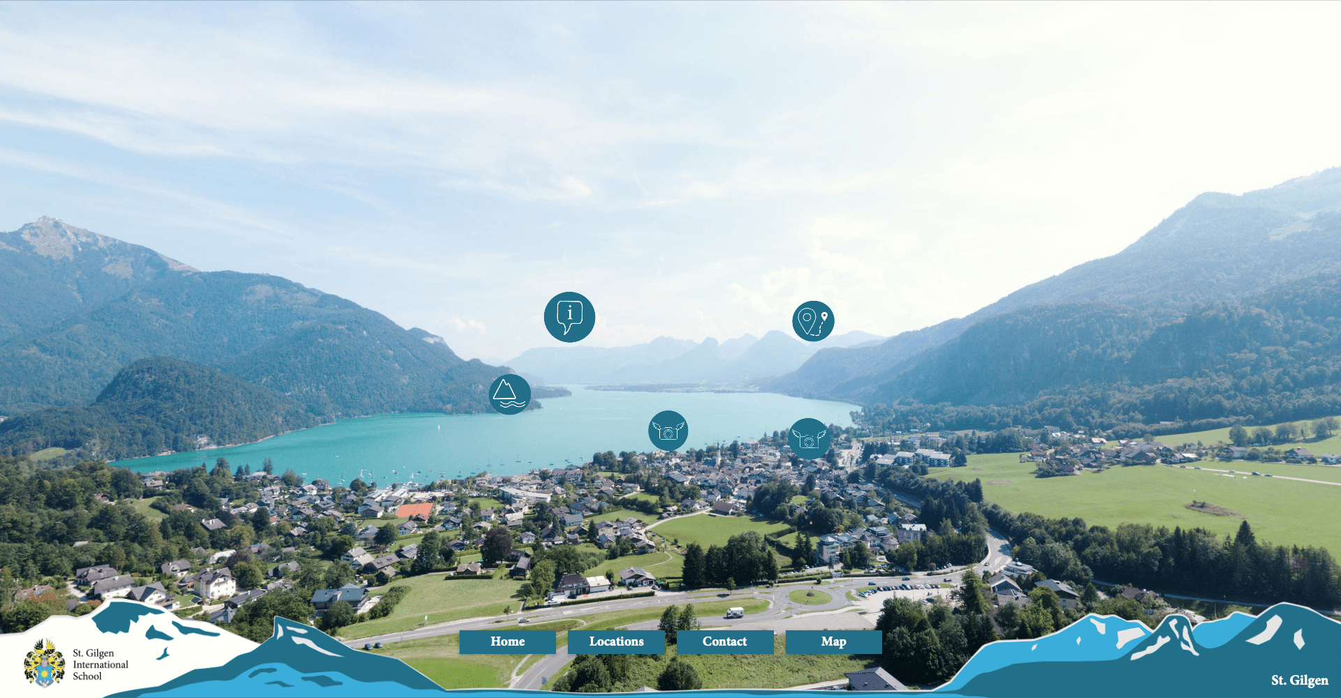 STGIS virtual tour showcasing modern international school classrooms, learning spaces, and student facilities in Salzburg